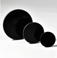 Filtres optiques UV à bande passante XCD en verre ZWB1 ZWB2 ZWB3, lentilles revêtues à haute transmission 90 % pour instruments de détection UV