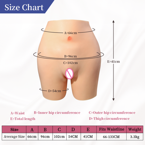 Pantalones OEM/ODM de Vagina Falsa de Silicona para Hombre con Glúteos Sexys para Cosplay de Crossdresser y Drag Queen Potenciador de Cadera en 6 Colores - Product Image 4