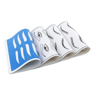 Piel Sintética Gruesa para Práctica de PMU, Almohadilla de Entrenamiento Personalizada para Delineador de Ojos, Cejas y Labios, para Práctica de Maquillaje Permanente - Product Image 1