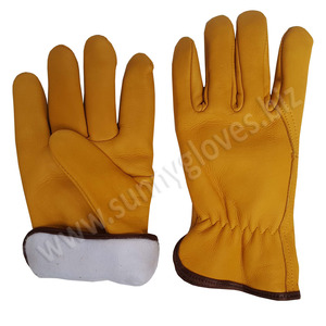 Guantes de cuero de palma para trabajo en jardín, 2019 - Product Image 3