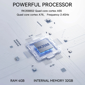 Nouveau <span class=keywords><strong>cadre</strong></span> photo numérique en bois de 15,6 pouces, écran tactile, <span class=keywords><strong>tablette</strong></span> Android, processeur Rockchip Octa Quad Core, POE, NFC, Wi-Fi, RJ45, pour la publicité commerciale - Product Image 5