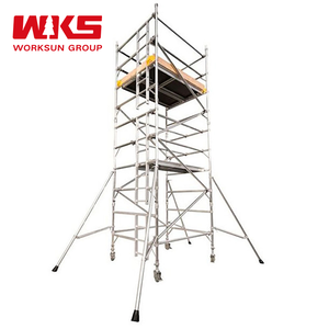 Torre de <span class=keywords><strong>Andamio</strong></span> de Aleación de Aluminio Moderna en Oferta, para Trabajos en Interiores y Exteriores, Ligera y Segura, para Uso en Hoteles - Product Image 1