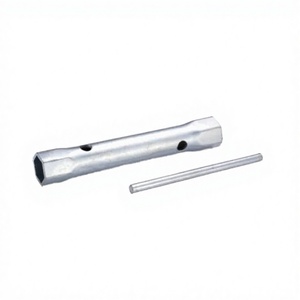 Latest Quality Professional 16-<b>21mm</b> Tubular Angled Double Open L Type Hexagonal <b>Socket</b> Wrench Nickel Coated Chrome - Product Image 3