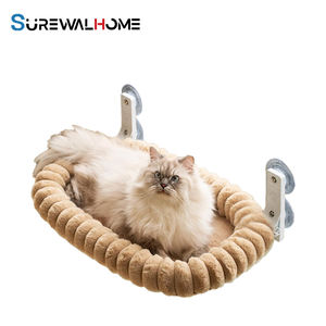 SUREWALHOME-<span class=keywords><strong>Hamac</strong></span> pour <span class=keywords><strong>chat</strong></span> avec forte ventouse pliable, lit pour fenêtre, jusqu'à 20 kg - Product Image 1
