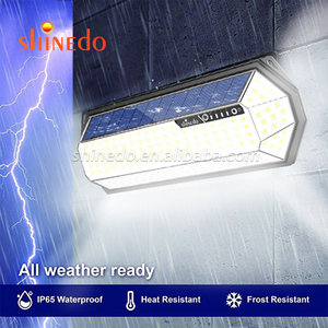 Cao Lumen 196 LED Năng Lượng Mặt Trời Chuyển Động Cảm Biến Ánh Sáng Ngoài Trời Ánh Sáng An Ninh - Product Image 3