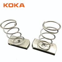 Semua Ukuran Baja Karbon Baja Tahan Karat 60mm 40mm 20mm Mur Pegas Saluran Pegas