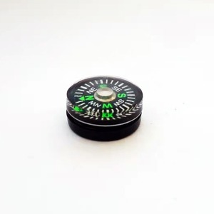 Miniature Compass 12mm ABS Pointer Dial Hiking Outdoor Navigation Tool - Product Image 2