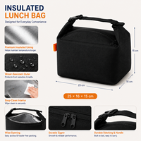 Sac Isotherme Portable Grande Capacité Personnalisable Anti-Fuite pour le Bureau, l'École et les Pique-niques – Vente en Gros