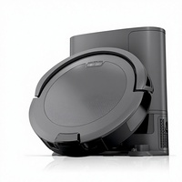 Base de vidage automatique pour robot aspirateur OEM, sans sac, boîte à poussière <0,5L, navigation VSLAM, aspiration puissante des poils d'animaux, anti-emmêlement des poils