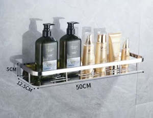 Design moderno 2-Pack grande organizzatore portatile in acciaio inox per <span class=keywords><strong>doccia</strong></span> con porta asciugamani per bagno e cucina - Product Image 5