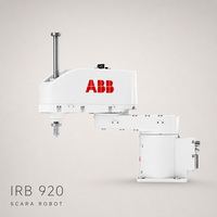 Robot SCARA ABB IRB 920 à 4 axes, charge utile de 6 kg, portée de 0,55 m, pour les tâches d'assemblage électronique de haute précision