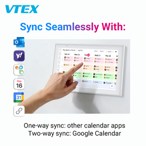 <span class=keywords><strong>Calendrier</strong></span> numérique intelligent Android 10,1 pouces Whale APP pour la gestion familiale, affichage quotidien, hebdomadaire, mensuel, planification des repas - Product Image 4
