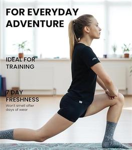 Fornitore OEM all'Ingrosso <span class=keywords><strong>di</strong></span> Magliette Personalizzate in <span class=keywords><strong>Lana</strong></span> Merino con Scollo a V per Donne, Manica Corta, Collo Tondo, Design Stampato, Top Femminili - Product Image 6
