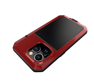 Étui en métal Tenchen robuste avec écran de protection complète du corps étanche antichoc étui de qualité robuste pour iPhone14 15 - Product Image 5