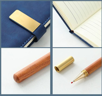 Coffret d'affaires de luxe 5-en-1 : Tasse à café, Stylo, Carnet A6, Pistolet de massage, Boîte cadeau portable, Logo personnalisé, Cadeaux d'entreprise