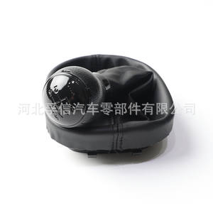 หัวเกียร์หุ้มหนัง Volkswagen Touran สำหรับเกียร์ธรรมดา 5-6 สปีด รุ่น FX-56 - Product Image 2