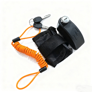 Antivol Moto Étanchéité Système d'Alarme 110 dB Verrou de Disque avec Câble Antivol Vélo Haute Décibel et Alarme Antivol Pour Moto - Product Image 2