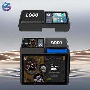 Système de point de vente sans fil Z100 Android GMS 4G avec lecteur de carte bancaire et imprimante 58 mm pour restaurant et affichage en cuisine - Product Image 1