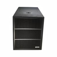 Caisson de basses simple professionnel de 18 \ "2400W avec aimant néodyme classique Type B1 équipement audio en métal