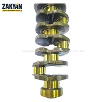 Diesel Engine Forged Steel Crankshaft Assembly 4JJ1 Construction Machinery Parts