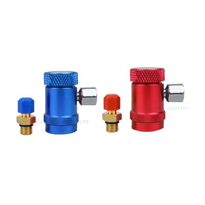 Auto Car A/C Service R1234YF Werkzeugs ätze für Verteiler lehre mit Lades ch lauch Schnell kupplungs schrauben dreher Kältemittel-Manometer - Product Image 4