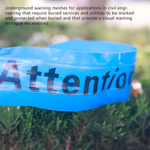 Nastro di sicurezza per tubi magnetici rilevabili in sotterraneo nastro di sicurezza resistente alle intemperie nastro di segnalazione resistente all'acqua - Product Image 5