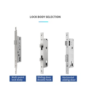 قفل باب ذكي خارجي مقاوم للماء IP68 من Vertexis مع بصمة الإصبع وتقنية Tuya TTLOCK BLE للأبواب الضيقة المصنوعة من الألومنيوم والخشب - Product Image 5