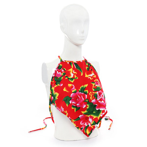 Conjunto de lencería con estampado floral para adultos, estilo noreste, protector de pecho rojo brillante, vendaje para el vientre, ropa de bondage, BDSM para parejas - Product Image 3