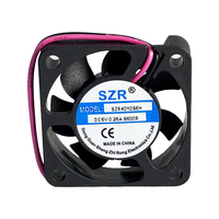 Ventilateur axial DC SZR4010 Refroidissement de l'ordinateur Ventilation du processeur Équipement industriel de refroidissement Fabrication en usine Mini taille 40 mm 5/12v