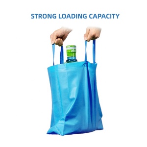 Huahao tùy chỉnh in logo sinh thái không dệt <span class=keywords><strong>Polypropylene</strong></span> nhiều lớp không dệt vải tái sử dụng Túi mua sắm - Product Image 6