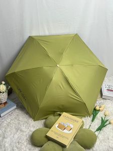 Parapluie de poche pliable Woqing 5 sections, anti-UV, mignon, manuel, design minimaliste, 6 panneaux, en alliage d'aluminium, tout-en-un, idéal pour les cadeaux promotionnels - Product Image 6