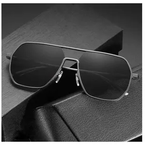 2023 Роскошные поляризованные солнцезащитные очки мужские очки для вождения солнцезащитные очки ретро Uv400 дизайнерские солнцезащитные очки