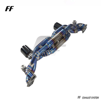 Nouveau design Catback d'échappement en alliage de titane pour Porsche 718 Cayman GTS/GT4/Spyder 4.0