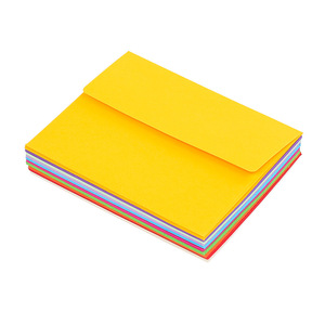 Busta Colorata A7 con Patta Quadrata e Chiusura Autoadesiva per Inviti di Nozze, Formato 5x7 Pollici, Busta 5,25'' X 7,25'' - Product Image 2