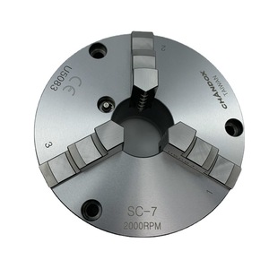 Tour à trois mâchoires auto-centrant de haute précision Taiwan Yichuan SC-7 avec mandrin manuel en acier, prix spécial - Product Image 1