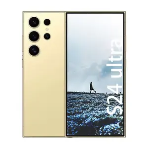 Großhandel Original neues S24 Ultra-Smartphone Android 14 Octa SIM-Karte 5000 mA-Batterie vier Kameras brandneue 5G-Mobiltelefone