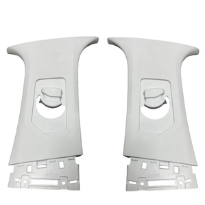 Ceinture de sécurité pilier central panneau décoratif supérieur blanc <span class=keywords><strong>sel</strong></span> YL003238PR YL003239PR pour <span class=keywords><strong>Peugeot</strong></span> 4008 (2016-) 5008 (2017-) - Product Image 3