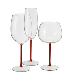 Copas de Vino de Borosilicato de 430 ml con Tallo de Color, Estilo Globo, para <span class=keywords><strong>Gin</strong></span> Tonic, Marca Samyo - Product Image 4