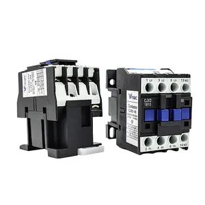 Contactors Vinac AC Electric Magnetic CJX2 9A 12A 18A 25A 32A 50A 65A 80A 95A Contactors 220V 380V With Silver Electrical Contact