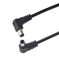 Câble d'alimentation LED pour caméra de surveillance automobile, connecteur DC 5,5 x 2,1 mm mâle et femelle, câble d'alimentation DC pour caméra de sécurité, DVR autonome