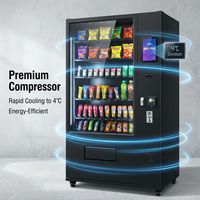 Máquina Expendedora de Snacks y Bebidas con Alto Retorno de la Inversión, Monitoreo Remoto con SDK, Gestión Basada en la Nube, Precio al por Mayor