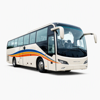 Autocar diesel TENGLONG 12 mètres 53 places, moteur Cummins Yuchai Euro 3, toilettes, USB