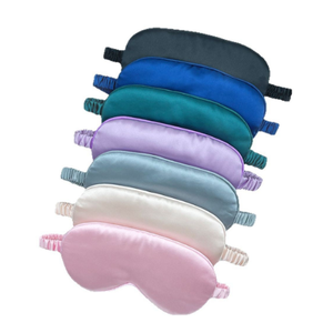 Masque pour les yeux avec logo personnalisé, doux et confortable, occultation totale à 100 %, cadeau promotionnel, vente en gros, accessoire de voyage - Product Image 2