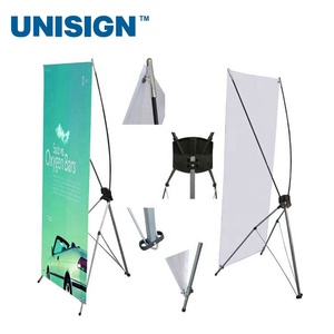 Unisign X <strong>Banner</strong> 60*160 80*180 Standard Size Outdoor Horizontal X-<strong>Banner</strong> Stand - Product Image 3