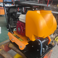 Compacteur à plaques à essence certifié CE PC90 15KN, machine de compactage de sol vibratoire pour la construction routière