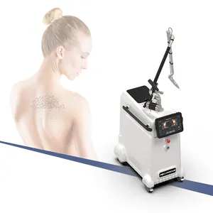 Korea imported 2-10mm adjustable spot size long pulse q switch nd yag laser tattoo removal machine