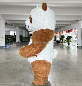 Costume da passeggio gonfiabile <span class=keywords><strong>marrone</strong></span> 2m/2.6m/3m Costume da mascotte dell'orso Panda che pubblicizza un simpatico abito animale - Product Image 4