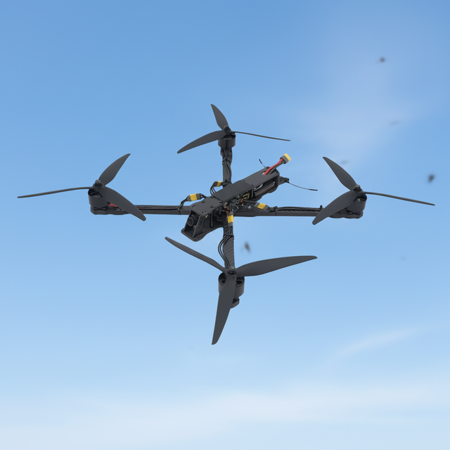 ZSDRONE M2-13 Racing FPV Drone with Remote Control Carbon Fiber Lithium Battery-40MIN Flight Time & 20KM Transmission