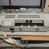 Machine à plastifier industrielle de haute qualité 6 rouleaux vitesse de poche réglable A2 17.7 pouces pour les tailles de papier A5 et A6