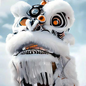 वयस्कों के लिए मंच प्रदर्शन वेशभूषा शेर नृत्य पोशाक - Product Image 1